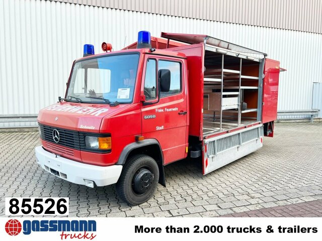 Mercedes-Benz 609 D 4x2, Feuerwehr Gerätewagen - משאית אש: תמונה 1 Mercedes-Benz 609 D 4x2, Feuerwehr Gerätewagen - משאית אש: תמונה 1