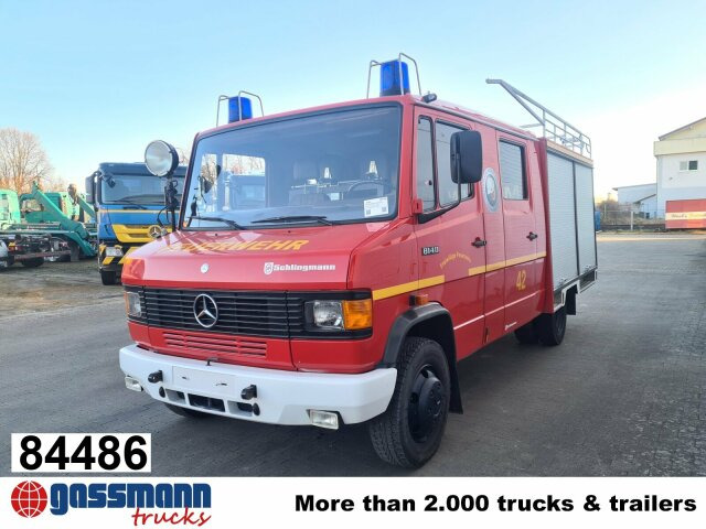Mercedes-Benz 814 D 4x2 Doka, LF 8/6 - משאית אש: תמונה 1 Mercedes-Benz 814 D 4x2 Doka, LF 8/6 - משאית אש: תמונה 1