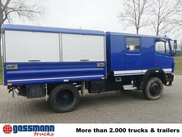 משאית צד נופל/ שטוחה Mercedes-Benz 917 AF 4x4 Doka: תמונה 11