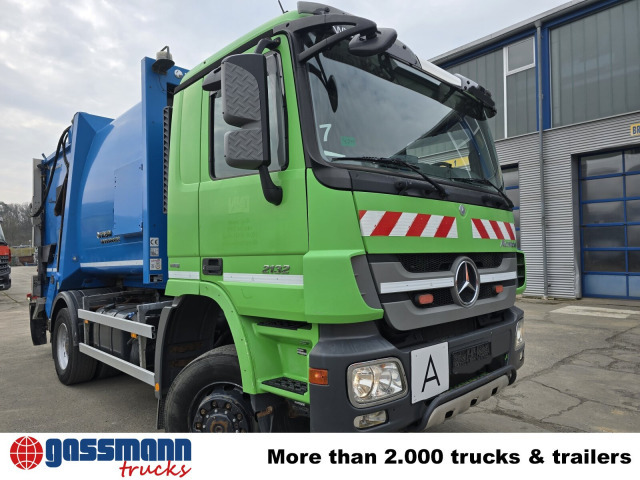 משאית אשפה עבור הובלה של אשפה Mercedes-Benz Actros 2032 LA 4x4, Faun Variopress 310 ca.: תמונה 9