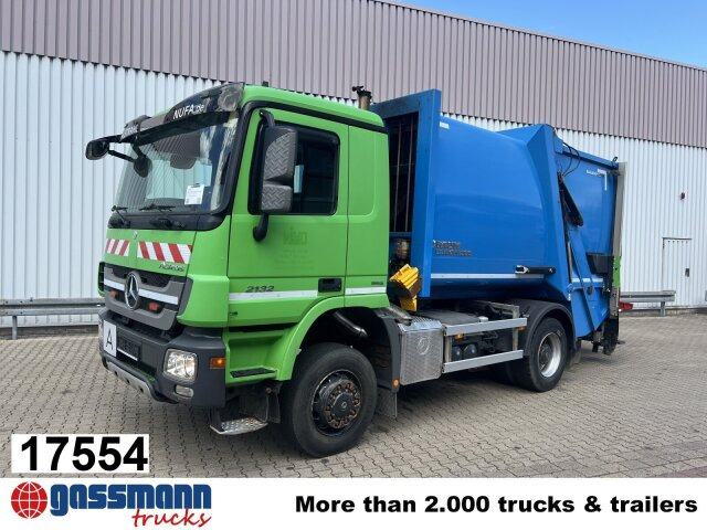 Mercedes-Benz Actros 2032 LA 4x4, Faun Variopress 310 ca. - משאית אשפה: תמונה 1 Mercedes-Benz Actros 2032 LA 4x4, Faun Variopress 310 ca. - משאית אשפה: תמונה 1