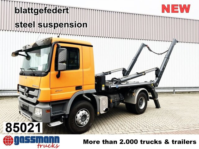 Mercedes-Benz Actros 2141 K 4x2, Tele-Absetzer - משאית דילוג העמסה: תמונה 1 Mercedes-Benz Actros 2141 K 4x2, Tele-Absetzer - משאית דילוג העמסה: תמונה 1