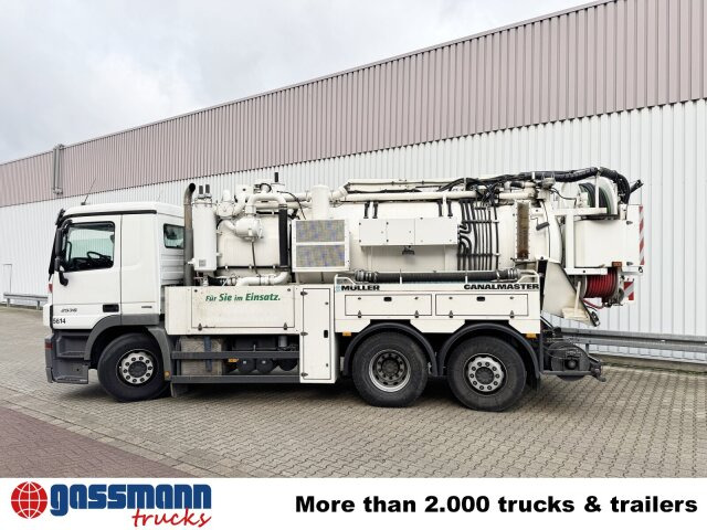 Mercedes-Benz Actros 2536 L 6x2, Müller Saug- und Spülwagen - מטאטא כבישים: תמונה 5 Mercedes-Benz Actros 2536 L 6x2, Müller Saug- und Spülwagen - מטאטא כבישים: תמונה 5