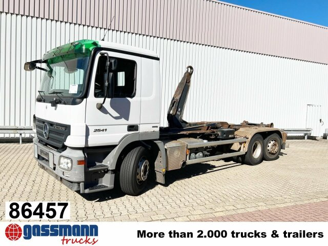 Mercedes-Benz Actros 2541 L 6x2/48 Retarder, Lenk-/Liftachse - משאית הרמת וו: תמונה 1 Mercedes-Benz Actros 2541 L 6x2/48 Retarder, Lenk-/Liftachse - משאית הרמת וו: תמונה 1