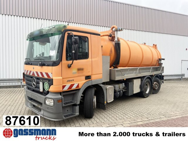 Mercedes-Benz Actros 2541 L 6x2, Lenkachse, Küller Saug- und - מטאטא כבישים: תמונה 1 Mercedes-Benz Actros 2541 L 6x2, Lenkachse, Küller Saug- und - מטאטא כבישים: תמונה 1