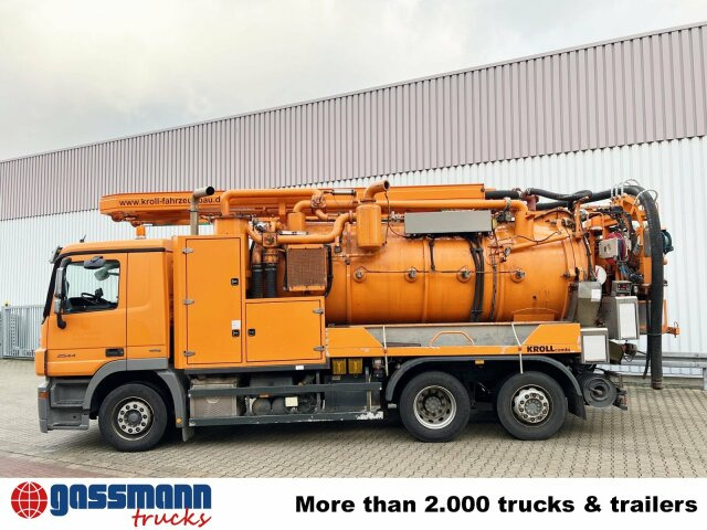 Mercedes-Benz Actros 2544 L 6x2, Lenkachse, Kroll - מטאטא כבישים: תמונה 3 Mercedes-Benz Actros 2544 L 6x2, Lenkachse, Kroll - מטאטא כבישים: תמונה 3