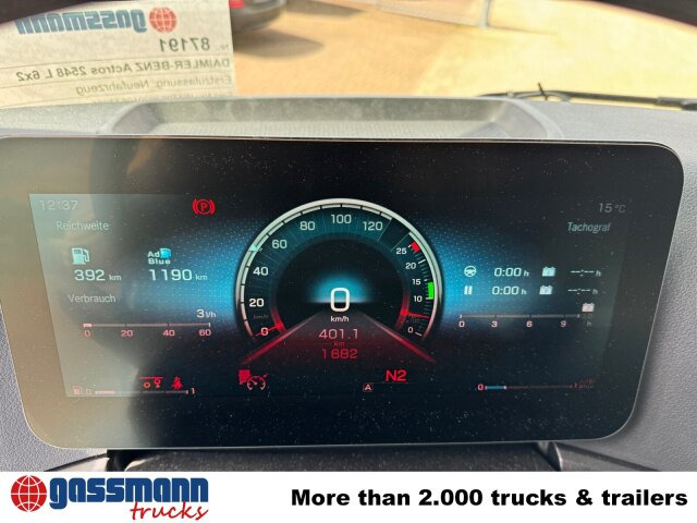 Mercedes-Benz Actros 2548 L 6x2, Retarder, Lenk-/Liftachse, - משאית הרמת וו: תמונה 5 Mercedes-Benz Actros 2548 L 6x2, Retarder, Lenk-/Liftachse, - משאית הרמת וו: תמונה 5
