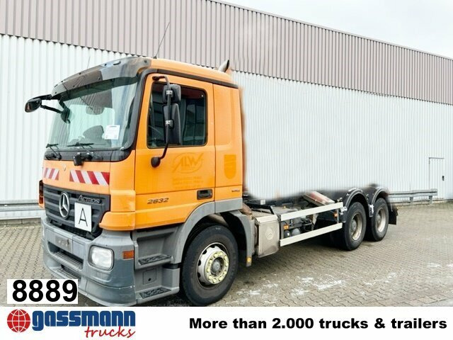 Mercedes-Benz Actros 2632/41 6x4 - משאית עם שלדת תא: תמונה 1 Mercedes-Benz Actros 2632/41 6x4 - משאית עם שלדת תא: תמונה 1