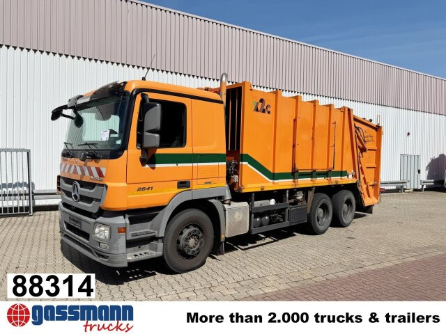 Mercedes-Benz Actros 2641/48 L 6x4, Haller M21X2C, Zöller - משאית אשפה: תמונה 1 Mercedes-Benz Actros 2641/48 L 6x4, Haller M21X2C, Zöller - משאית אשפה: תמונה 1