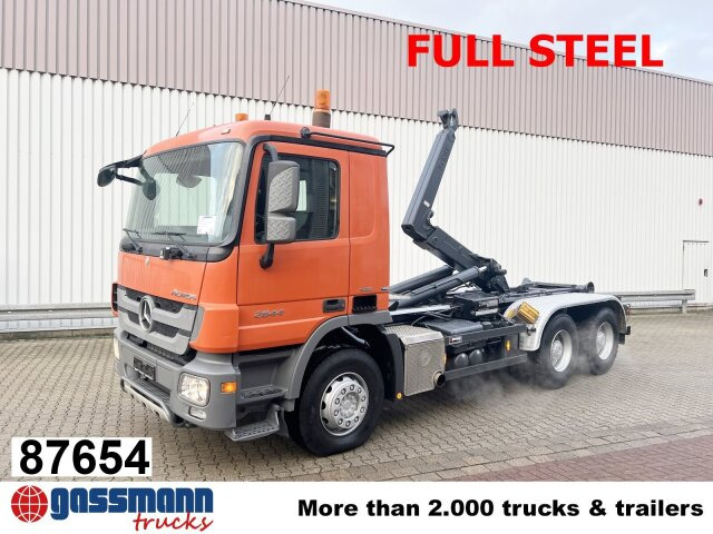 Mercedes-Benz Actros 2644/48 K 6x4, Hiab Multilift - משאית הרמת וו: תמונה 1 Mercedes-Benz Actros 2644/48 K 6x4, Hiab Multilift - משאית הרמת וו: תמונה 1