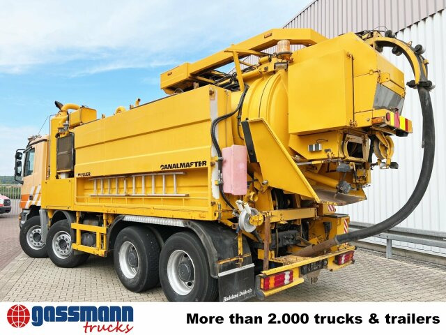 Mercedes-Benz Actros 3243 K 8x4/4, Müller Saug- und - מטאטא כבישים: תמונה 2 Mercedes-Benz Actros 3243 K 8x4/4, Müller Saug- und - מטאטא כבישים: תמונה 2