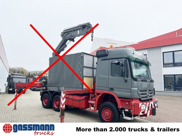 משאית עם שלדת תא Mercedes-Benz Actros 3346 AK 6x6: תמונה 8