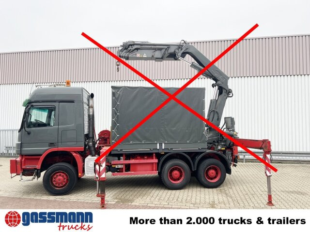 משאית עם שלדת תא Mercedes-Benz Actros 3346 AK 6x6: תמונה 9