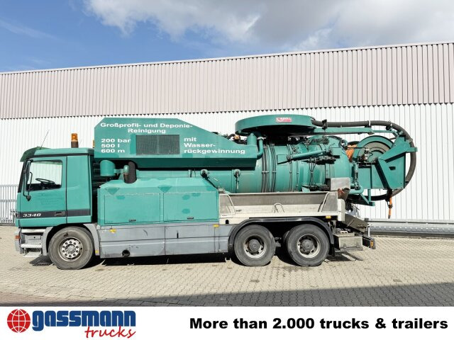 Mercedes-Benz Actros 3348 6x4, V8, Kroll Saug-/Spülwagen ca. - מטאטא כבישים: תמונה 5 Mercedes-Benz Actros 3348 6x4, V8, Kroll Saug-/Spülwagen ca. - מטאטא כבישים: תמונה 5