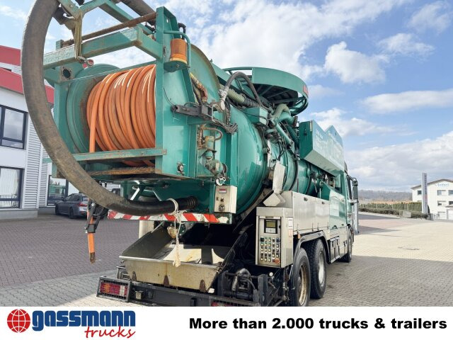 מטאטא כבישים Mercedes-Benz Actros 3348 6x4, V8, Kroll Saug-/Spülwagen ca.: תמונה 13