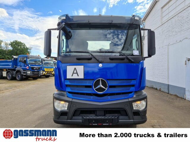 משאית דילוג העמסה Mercedes-Benz Antos 1840 L, Gergen Teleskopabsetzkipper Adonis: תמונה 10