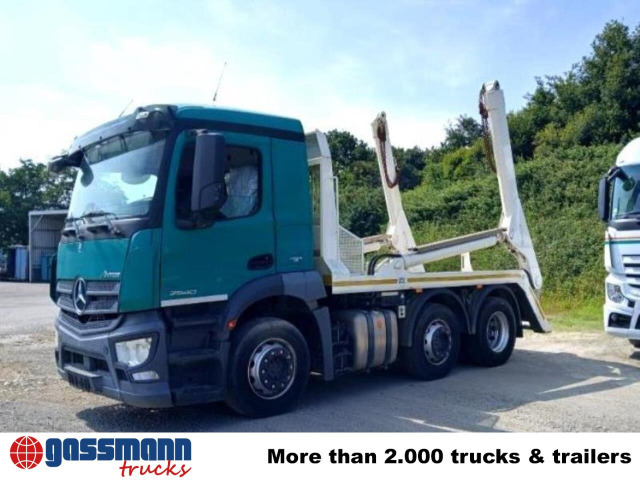 Mercedes-Benz Antos 2540 L 6x2, Vorlaufachse lenk-,liftbar - משאית דילוג העמסה: תמונה 4 Mercedes-Benz Antos 2540 L 6x2, Vorlaufachse lenk-,liftbar - משאית דילוג העמסה: תמונה 4