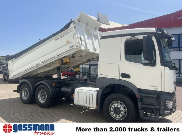 מזהיר Mercedes-Benz Arocs 2643 K 6x4, Meiller Kipper: תמונה 9