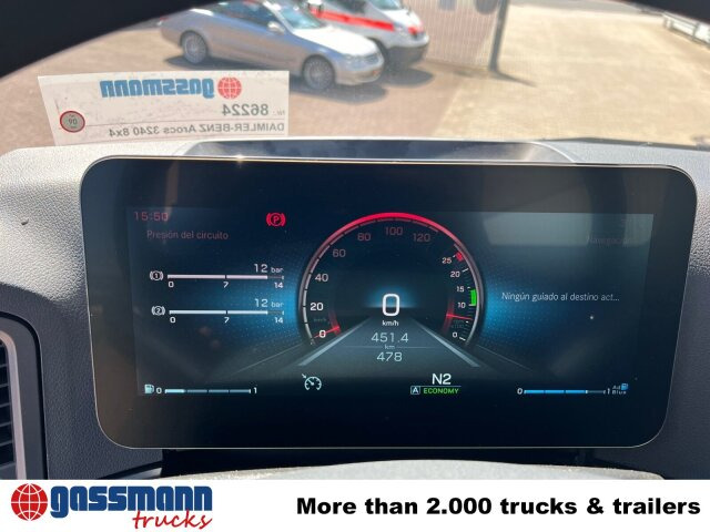 Mercedes-Benz Arocs 3240 8x4/42, Motorabtrieb - משאית הרמת וו: תמונה 2 Mercedes-Benz Arocs 3240 8x4/42, Motorabtrieb - משאית הרמת וו: תמונה 2