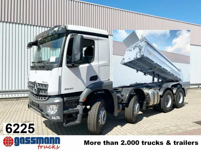 Mercedes-Benz Arocs 3240 8x4, Meiller 3-Seiten Kipper, ca. - מזהיר: תמונה 1 Mercedes-Benz Arocs 3240 8x4, Meiller 3-Seiten Kipper, ca. - מזהיר: תמונה 1