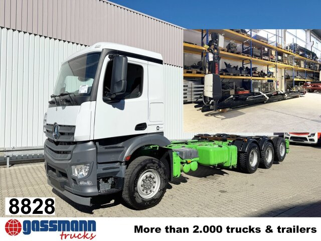 Mercedes-Benz Arocs 3242/48 LK 8x4/4, Lenk-/Liftachse - משאית הרמת וו: תמונה 1 Mercedes-Benz Arocs 3242/48 LK 8x4/4, Lenk-/Liftachse - משאית הרמת וו: תמונה 1