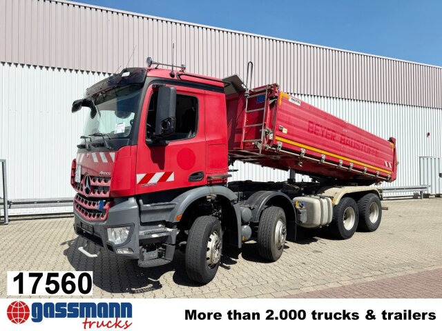 Mercedes-Benz Arocs 3243 K 8x4/4, Alu-Bordwände - מזהיר: תמונה 1 Mercedes-Benz Arocs 3243 K 8x4/4, Alu-Bordwände - מזהיר: תמונה 1