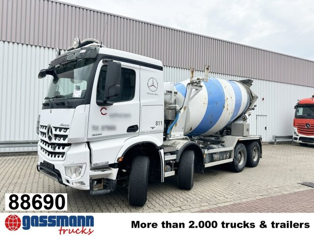 Mercedes-Benz Arocs 3251 8x4/4, Betonmischer Liebherr ca. 9m³ - משאית מערבלת בטון: תמונה 1 Mercedes-Benz Arocs 3251 8x4/4, Betonmischer Liebherr ca. 9m³ - משאית מערבלת בטון: תמונה 1