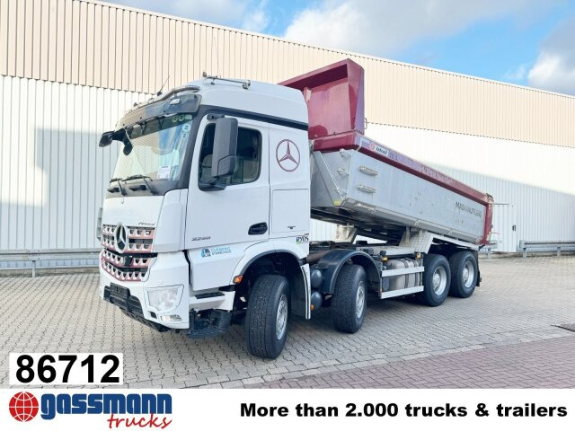 Mercedes-Benz Arocs 3258 LK 8x4/4, Retarder, Stahlmulde ca. - מסיר פסולת: תמונה 1 Mercedes-Benz Arocs 3258 LK 8x4/4, Retarder, Stahlmulde ca. - מסיר פסולת: תמונה 1