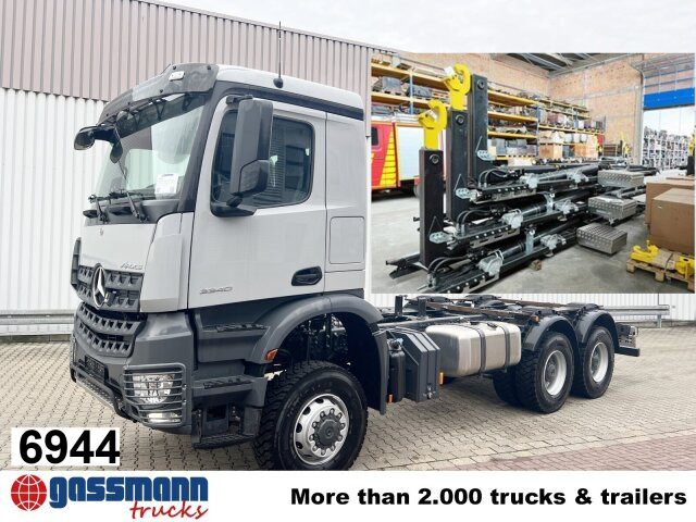 Mercedes-Benz Arocs 3340/46 A 6x6/39, Grounder - משאית הרמת וו: תמונה 1 Mercedes-Benz Arocs 3340/46 A 6x6/39, Grounder - משאית הרמת וו: תמונה 1