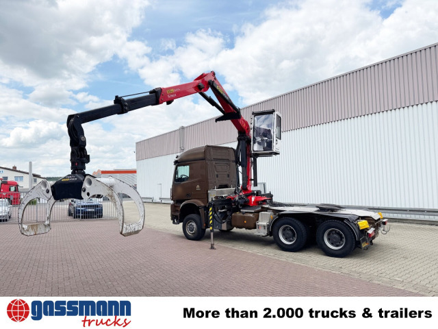 יחידת טרקטור Mercedes-Benz Arocs 3351 LS 6x6, Grounder, MirrorCam, Navi,: תמונה 9