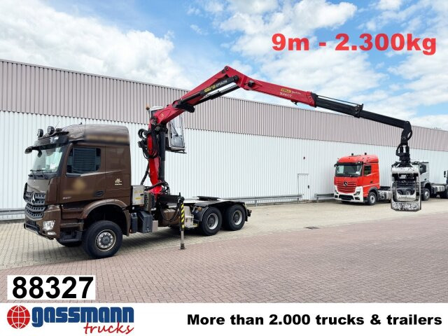 Mercedes-Benz Arocs 3351 LS 6x6, Grounder, MirrorCam, Navi, - יחידת טרקטור: תמונה 1 Mercedes-Benz Arocs 3351 LS 6x6, Grounder, MirrorCam, Navi, - יחידת טרקטור: תמונה 1