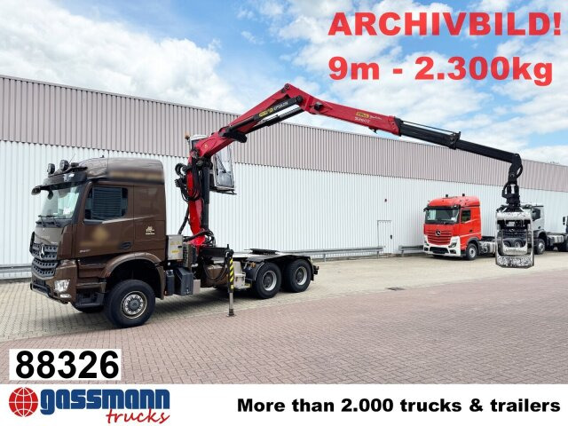 Mercedes-Benz Arocs 3351 LS 6x6, Grounder, MirrorCam, Navi, - יחידת טרקטור: תמונה 1 Mercedes-Benz Arocs 3351 LS 6x6, Grounder, MirrorCam, Navi, - יחידת טרקטור: תמונה 1
