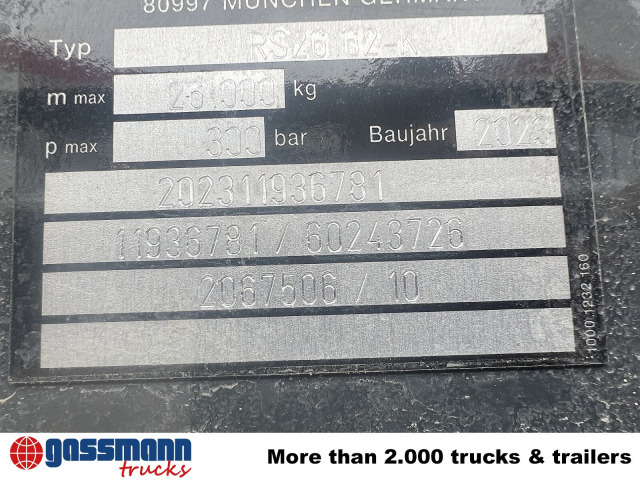 Mercedes-Benz Arocs 4142/48 8x4/4, Grounder, Meiller RS26 - משאית הרמת וו: תמונה 5 Mercedes-Benz Arocs 4142/48 8x4/4, Grounder, Meiller RS26 - משאית הרמת וו: תמונה 5