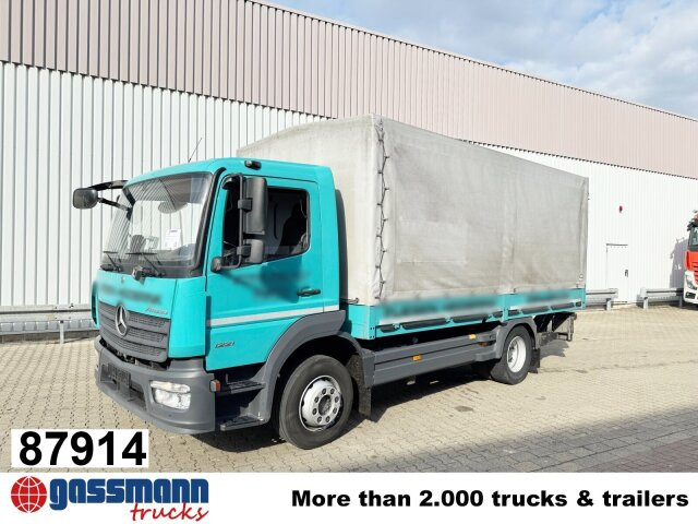 Mercedes-Benz Atego 1221 L 4x2 mit LBW BÄR - משאית צד נופל/ שטוחה: תמונה 1 Mercedes-Benz Atego 1221 L 4x2 mit LBW BÄR - משאית צד נופל/ שטוחה: תמונה 1