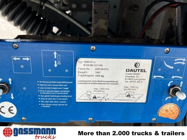 Mercedes-Benz Atego 1224 L, Möbelkoffer, Dautel LBW, 42 cbm - משאית תיבה: תמונה 2 Mercedes-Benz Atego 1224 L, Möbelkoffer, Dautel LBW, 42 cbm - משאית תיבה: תמונה 2