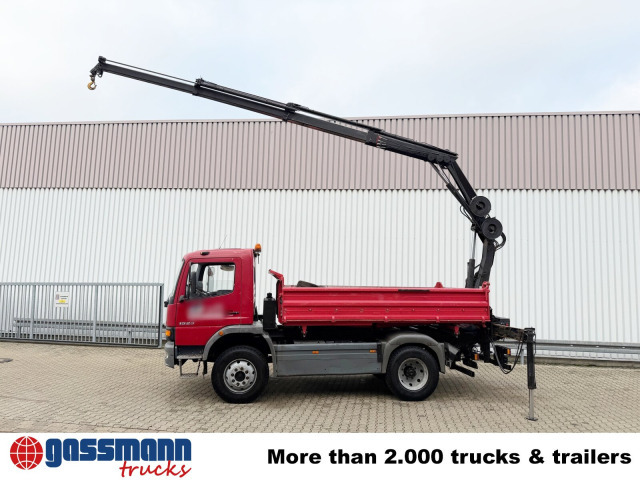 Mercedes-Benz Atego 1523 AK 4x4, Heckkran Hiab 085-3, - מזהיר, משאית מנוף: תמונה 2 Mercedes-Benz Atego 1523 AK 4x4, Heckkran Hiab 085-3, - מזהיר, משאית מנוף: תמונה 2