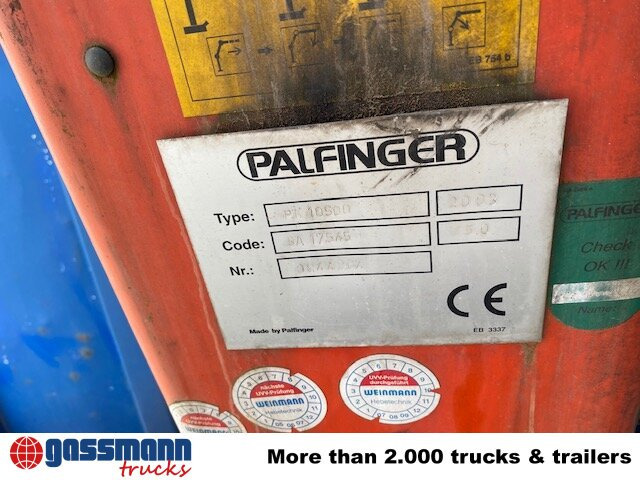 Mercedes-Benz Atego 1823 4x2 mit Kran Palfinger PK10500, - מזהיר, משאית מנוף: תמונה 3 Mercedes-Benz Atego 1823 4x2 mit Kran Palfinger PK10500, - מזהיר, משאית מנוף: תמונה 3