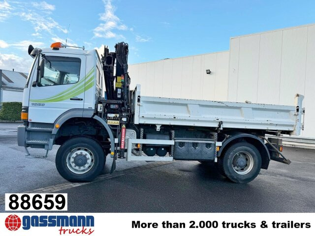 Mercedes-Benz Atego 1823AK 4x4, Kran HIAB, Bordmatik - מזהיר, משאית מנוף: תמונה 1 Mercedes-Benz Atego 1823AK 4x4, Kran HIAB, Bordmatik - מזהיר, משאית מנוף: תמונה 1