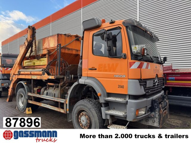Mercedes-Benz Atego 1828 4x4, Tele-Absetzer, - משאית דילוג העמסה: תמונה 1 Mercedes-Benz Atego 1828 4x4, Tele-Absetzer, - משאית דילוג העמסה: תמונה 1