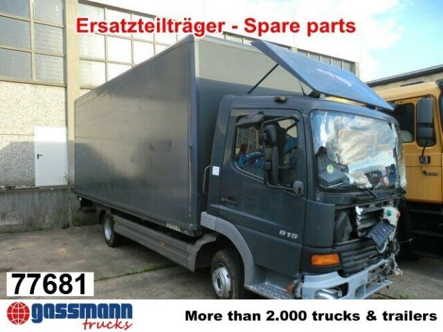 Mercedes-Benz Atego 815 4x2, UNFALL! Ersatzteilträger! - משאית תיבה: תמונה 1 Mercedes-Benz Atego 815 4x2, UNFALL! Ersatzteilträger! - משאית תיבה: תמונה 1