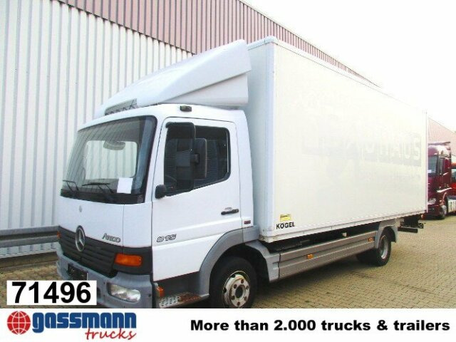 Mercedes-Benz Atego 815 4x2 - משאית תיבה: תמונה 1 Mercedes-Benz Atego 815 4x2 - משאית תיבה: תמונה 1