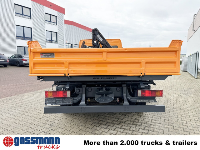 מזהיר, משאית מנוף Mercedes-Benz Atego 815 K 4x2 mit Kran Hiab 055 B-1 CL: תמונה 12