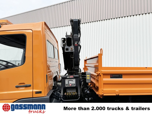Mercedes-Benz Atego 815 K 4x2 mit Kran Hiab 055 B-1 CL - מזהיר, משאית מנוף: תמונה 2 Mercedes-Benz Atego 815 K 4x2 mit Kran Hiab 055 B-1 CL - מזהיר, משאית מנוף: תמונה 2