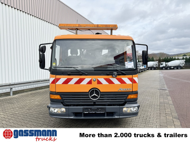 מזהיר, משאית מנוף Mercedes-Benz Atego 815 K 4x2 mit Kran Hiab 055 B-1 CL: תמונה 9