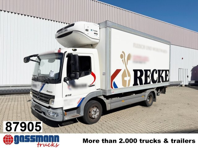 Mercedes-Benz Atego 816 L 4x2, Kühlkoffer, ThermoKing, - משאית קירור: תמונה 1 Mercedes-Benz Atego 816 L 4x2, Kühlkoffer, ThermoKing, - משאית קירור: תמונה 1