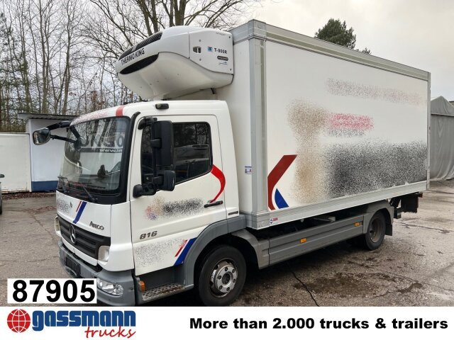 Mercedes-Benz Atego 816 L 4x2, Kühlkoffer, ThermoKing, - משאית קירור: תמונה 1 Mercedes-Benz Atego 816 L 4x2, Kühlkoffer, ThermoKing, - משאית קירור: תמונה 1