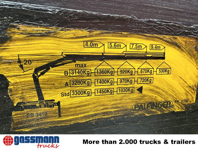 Mercedes-Benz Atego 818 K 4x2 mit Kran Palfinger PK 6500, 2x - מזהיר, משאית מנוף: תמונה 2 Mercedes-Benz Atego 818 K 4x2 mit Kran Palfinger PK 6500, 2x - מזהיר, משאית מנוף: תמונה 2