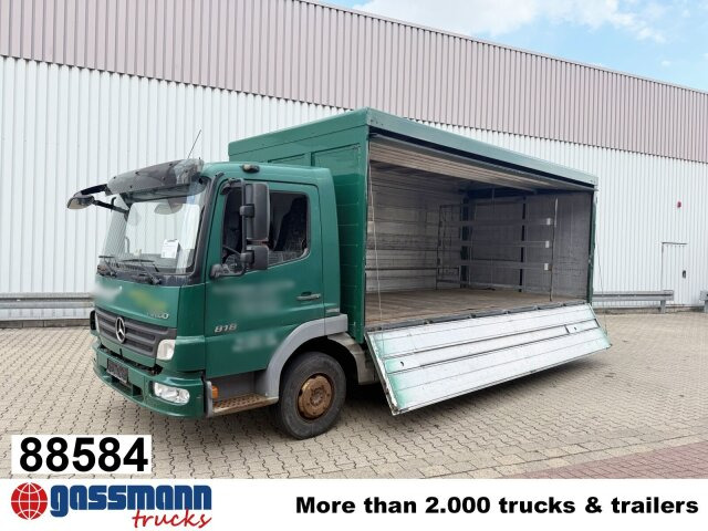 Mercedes-Benz Atego 818 L 4x2, Getränkekoffer, 2x AHK - משאית תיבה: תמונה 1 Mercedes-Benz Atego 818 L 4x2, Getränkekoffer, 2x AHK - משאית תיבה: תמונה 1