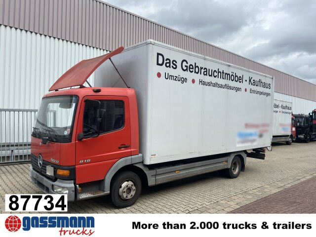 Mercedes-Benz Atego 818L 4x2 - משאית תיבה: תמונה 1 Mercedes-Benz Atego 818L 4x2 - משאית תיבה: תמונה 1