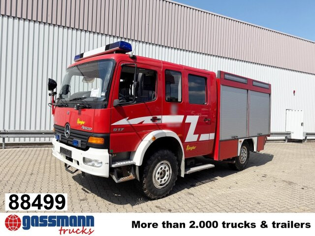 Mercedes-Benz Atego 917 4x4, LF 10, Einzelbereifung, AT-Motor - משאית אש: תמונה 1 Mercedes-Benz Atego 917 4x4, LF 10, Einzelbereifung, AT-Motor - משאית אש: תמונה 1